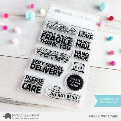 Mama Elephant Stempel - Handle With Care
